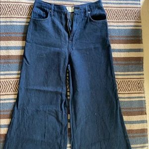 We the Free wide legged flare jeans